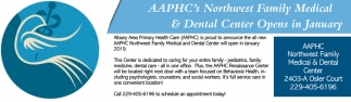 Aaphcs Northwest Family Medical Dental Center Opens In January Albany Area Primary Health Care Albany Ga